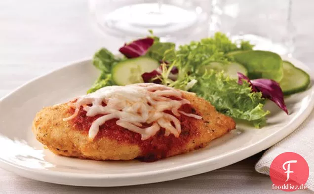 Knuspriger Hühnerparmesan