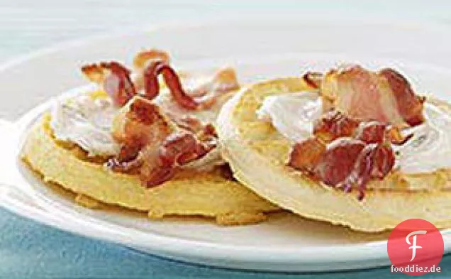 Morgen Ahorn-Waffeln