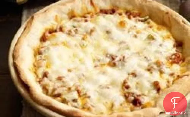 Chicago Deep-Dish-Wurst Pizza