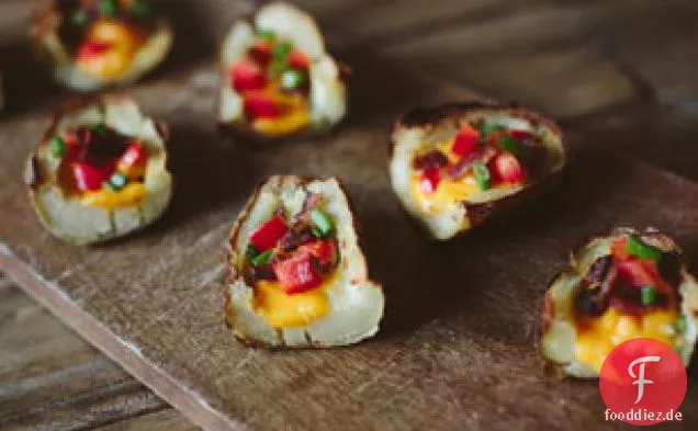 Käsige Kartoffelschalen
