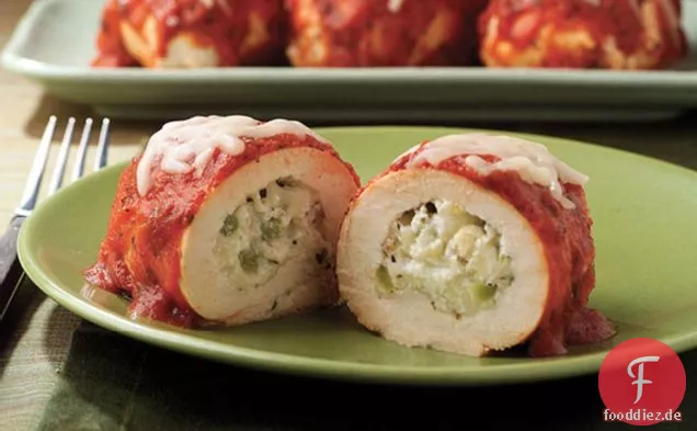 Mozzarella Huhn Roll-Ups