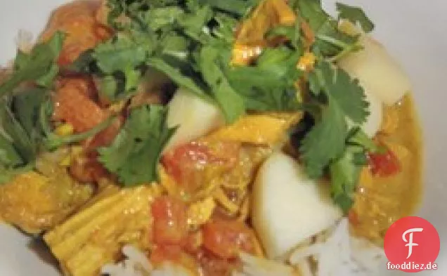 Duftendes Hühnercurry