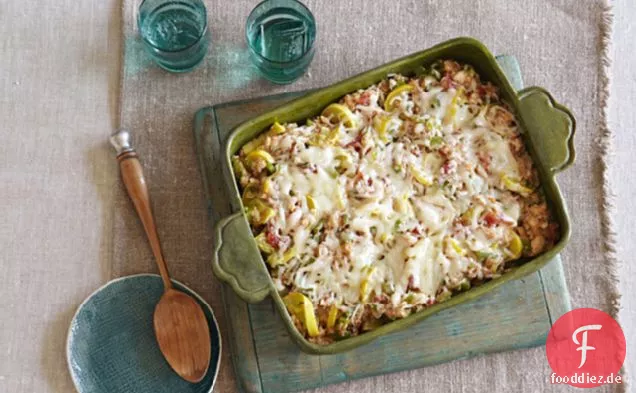 Ratatouille-Füllung Backen