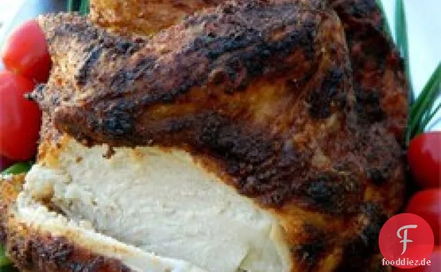 Knusprig gebratenes Huhn