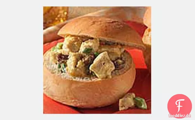 Curry Huhn Party Brötchen