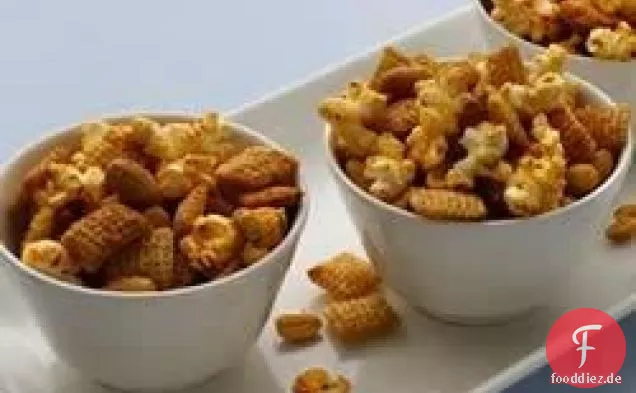 Glutenfreie Chili-Knoblauch-Snack-Mischung