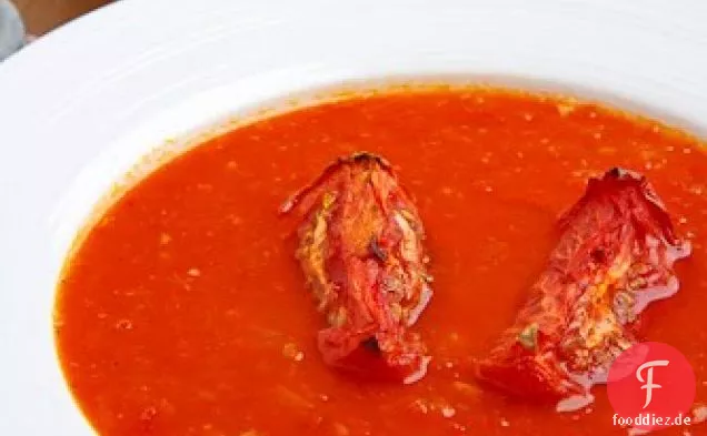Gebratene Tomatensuppe