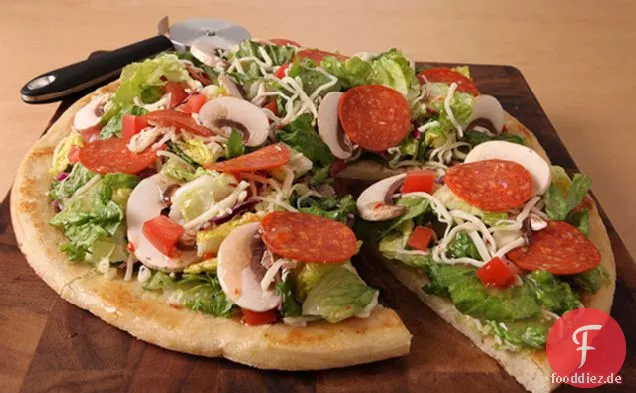 Italienische Pizza Schüssel Salat