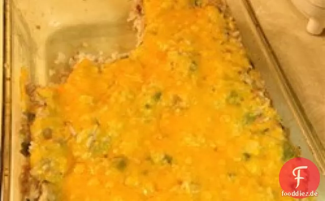 Thunfisch-Reis-Auflauf