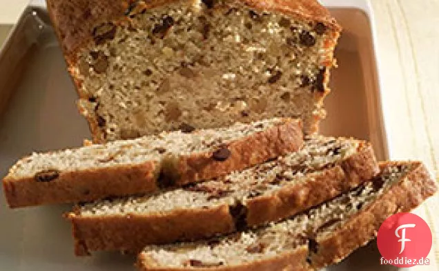 Schokoladenstück-Bananenbrot