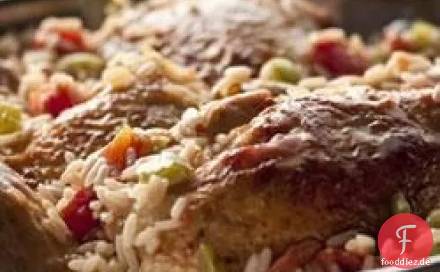 Campbell's Küche Huhn Reis Pfanne