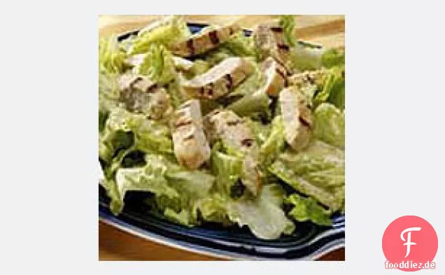 Gegrilltes Dijon Huhn Caesar Salat