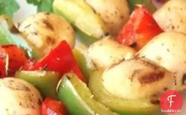 Mushroom Kabobs