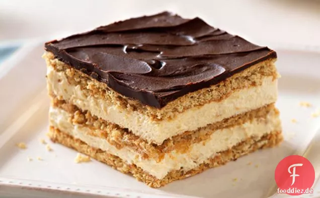 Einfache Erdnussbutter & Schokolade Ã‰Clair Dessert