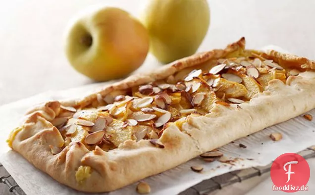 Freiform-Ernte-Apfelkuchen