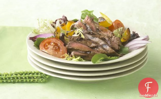 Gegrilltes Steak & Salat