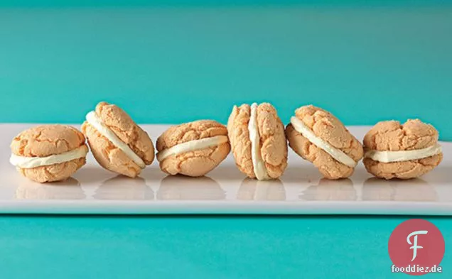 Mini Orange Traum Cookie Sandwiches