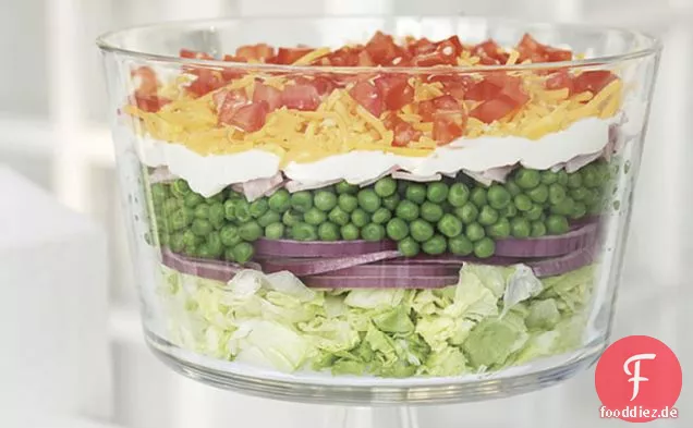 Klassischer Schichtsalat