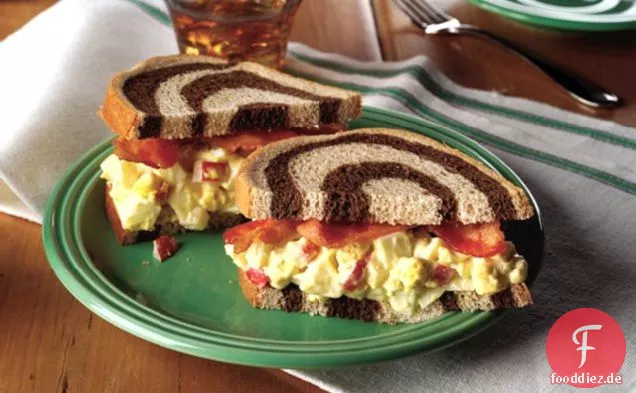 Zippy Bacon-Eiersalat Sandwiches
