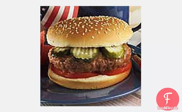 Knoblauch-Kraut Türkei Burger