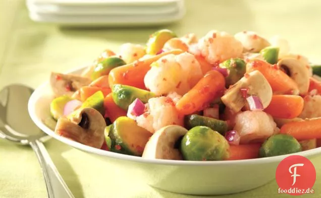 Einfacher Wintergemüsesalat