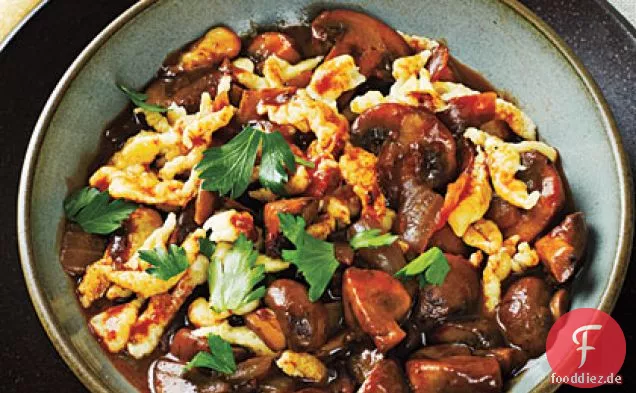 Pilzeintopf mit Spätzle