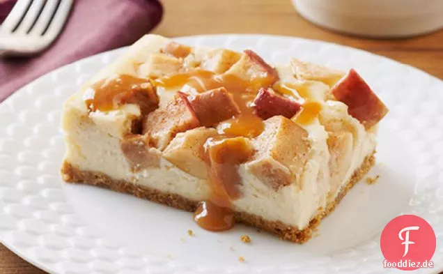 Karamell-Apfel-Käsekuchen