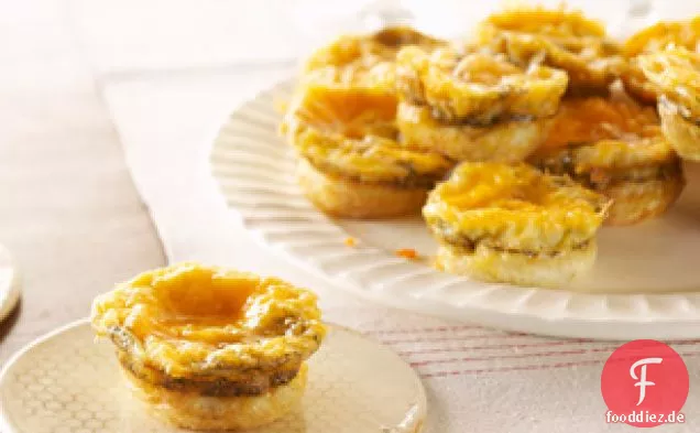 Mini Schinken & Käse Frittatas