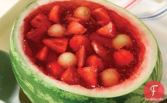 Wassermelone Obstschale