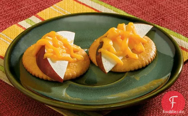 Apfel Cheddar Schmelzen