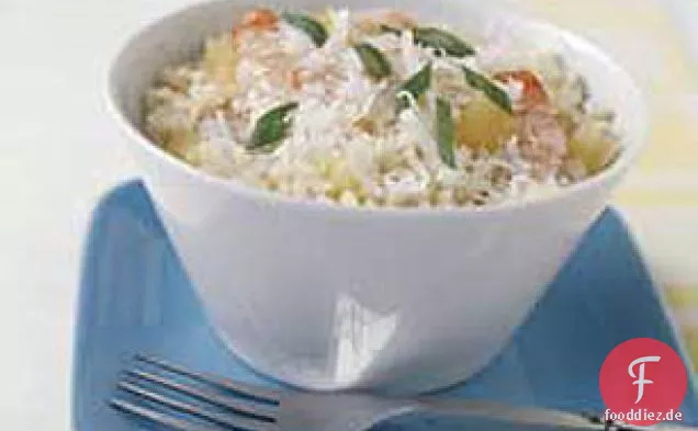 Pina Colada Garnelen und Reis