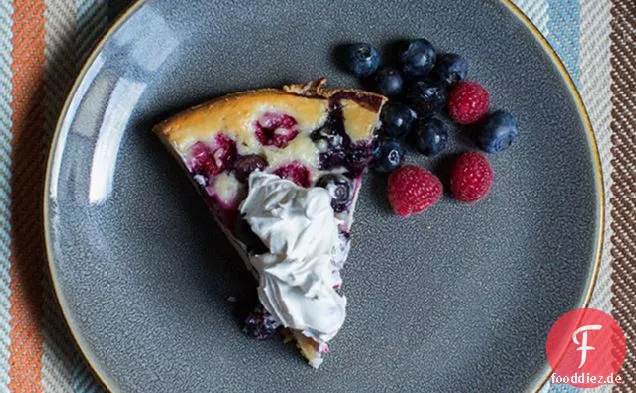 Beeren-Beeren-Kuchen