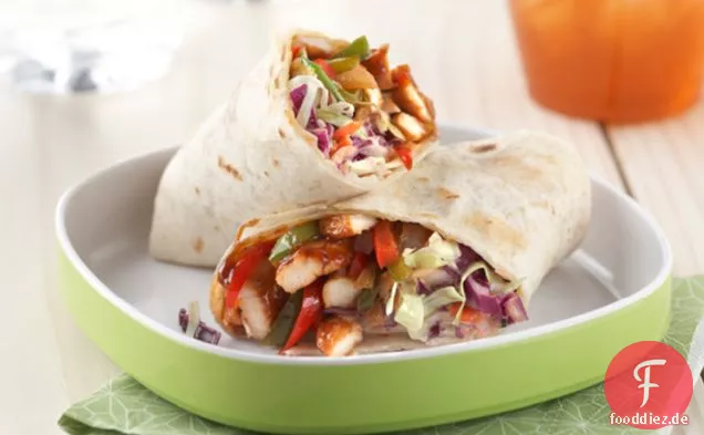 BBQ Huhn Roll-Ups