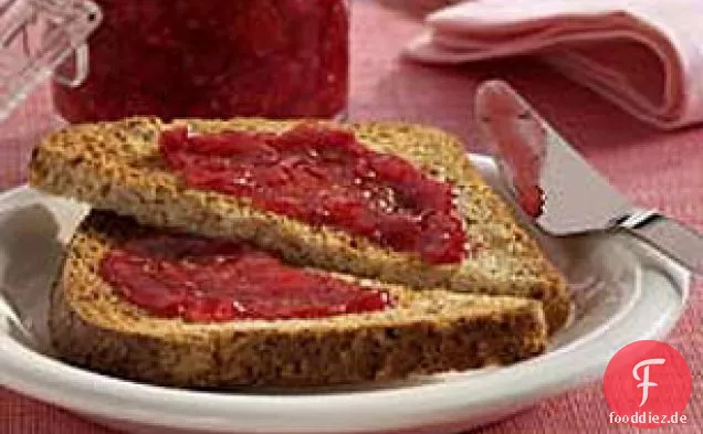 SICHER.JELL für weniger oder keinen Zucker benötigt - Red Raspberry Freezer Jam