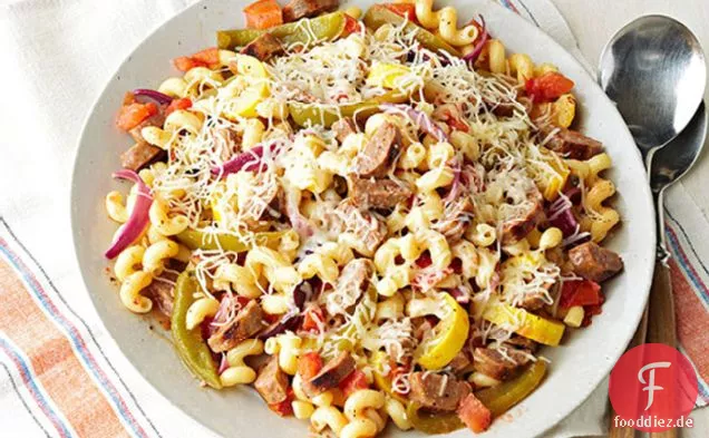 Italienische Wurst-Teigwaren