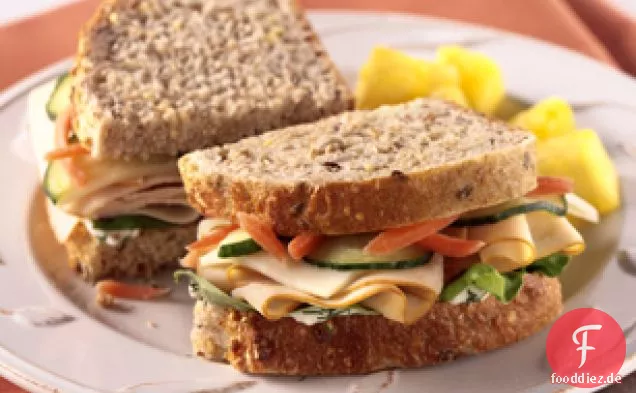 Garten Kraut Türkei Sandwich