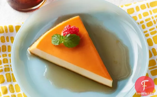 No-Ofen Frischkäse Flan