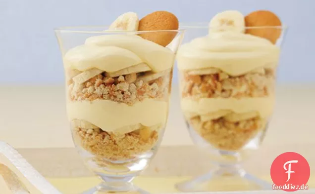 Bananen-Pudding-Parfaits