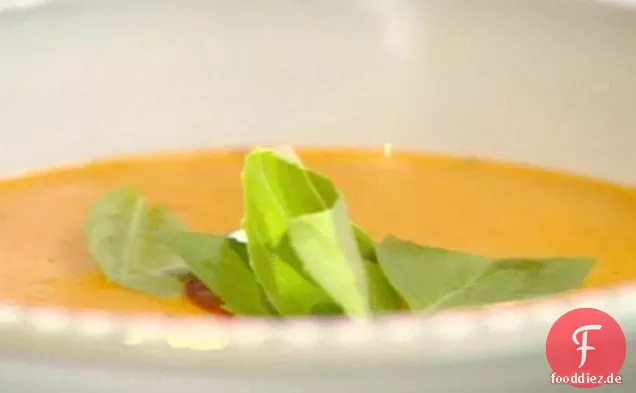 Gebratene Tomatensuppe