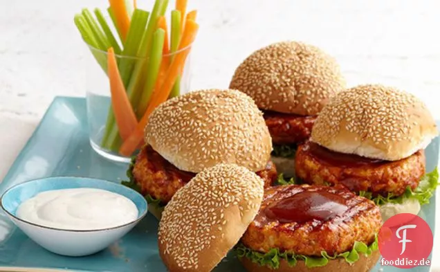 BBQ-Buffalo Chicken Burger