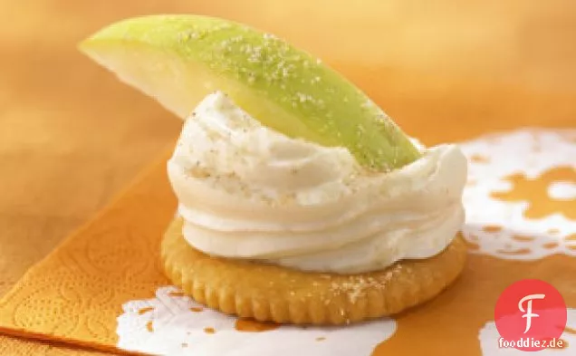 Cremige Apfel-Zimt-Bisse