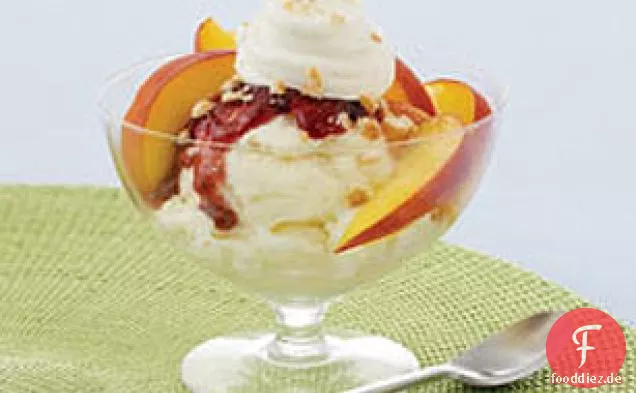 Pfirsich Melba