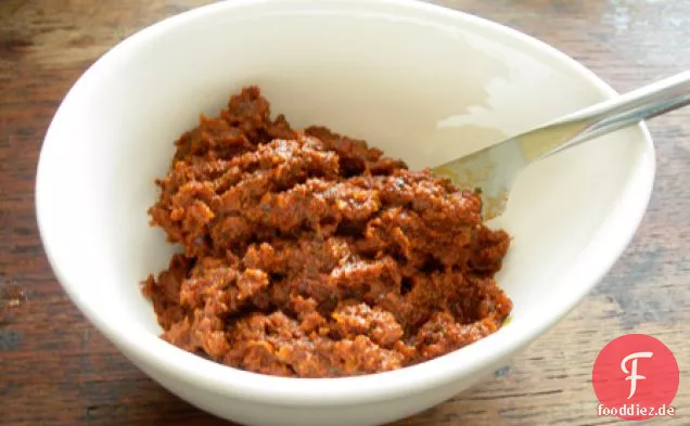 Getrockneter Tomatenaufstrich