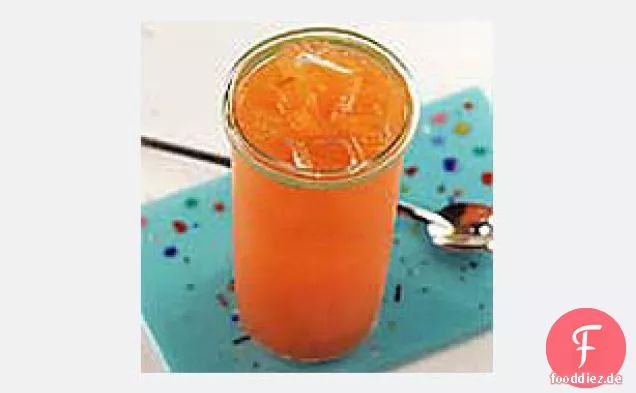 Kalorienarmer Sunset Punch