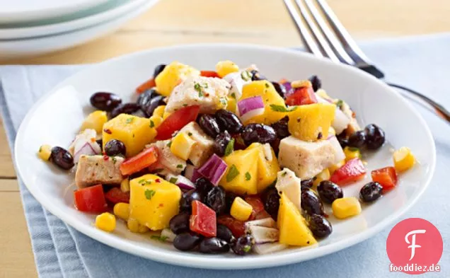 Black Bean & Mango Hühnersalat