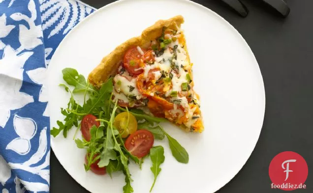 Erbstück Tomaten und Mozzarella Torte Rezept