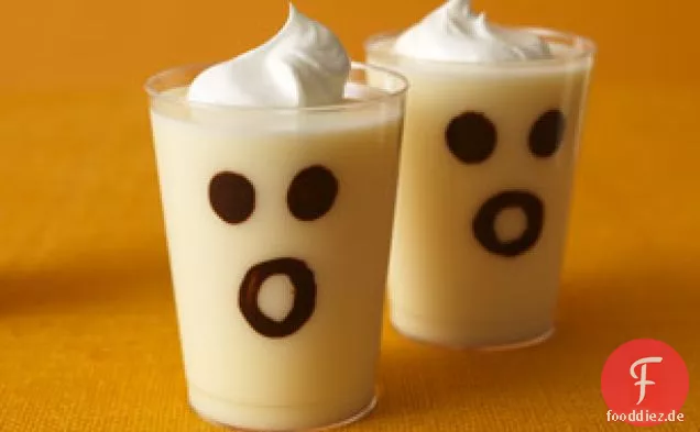 Ghostly Pudding Milchshake