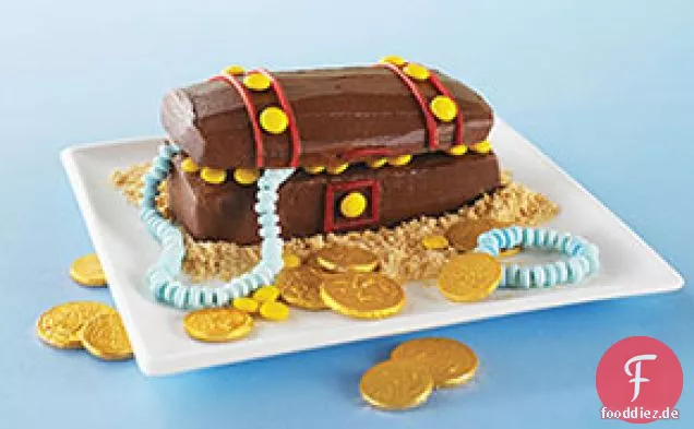 Versteckte Schatztruhe Kuchen