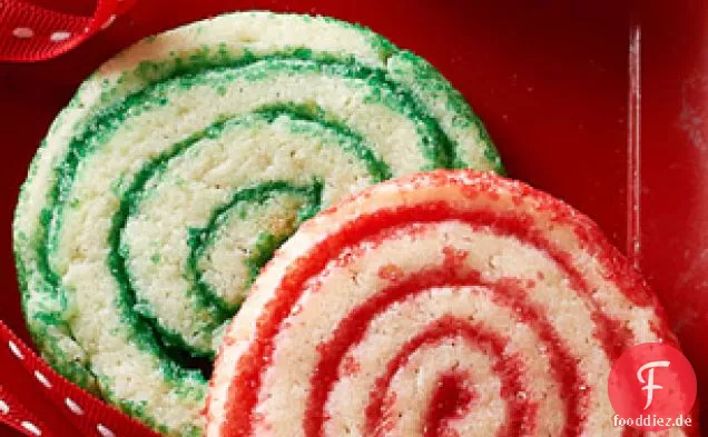 Pinwheel Zucker Cookies