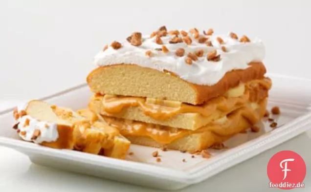 Bananen-Karamell-Toffee-Kuchen